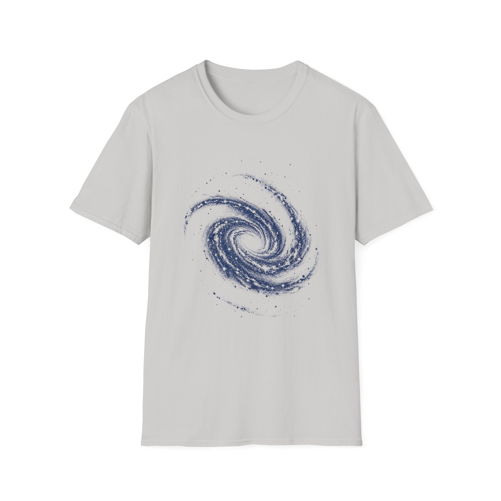 Spiral Galaxy image Unisex Softstyle T-Shirt