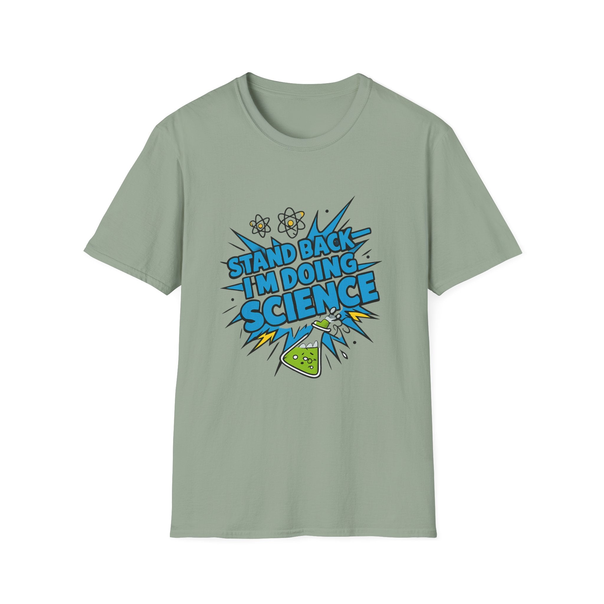 Stand Back I'm Doing Science Unisex Softstyle T-Shirt