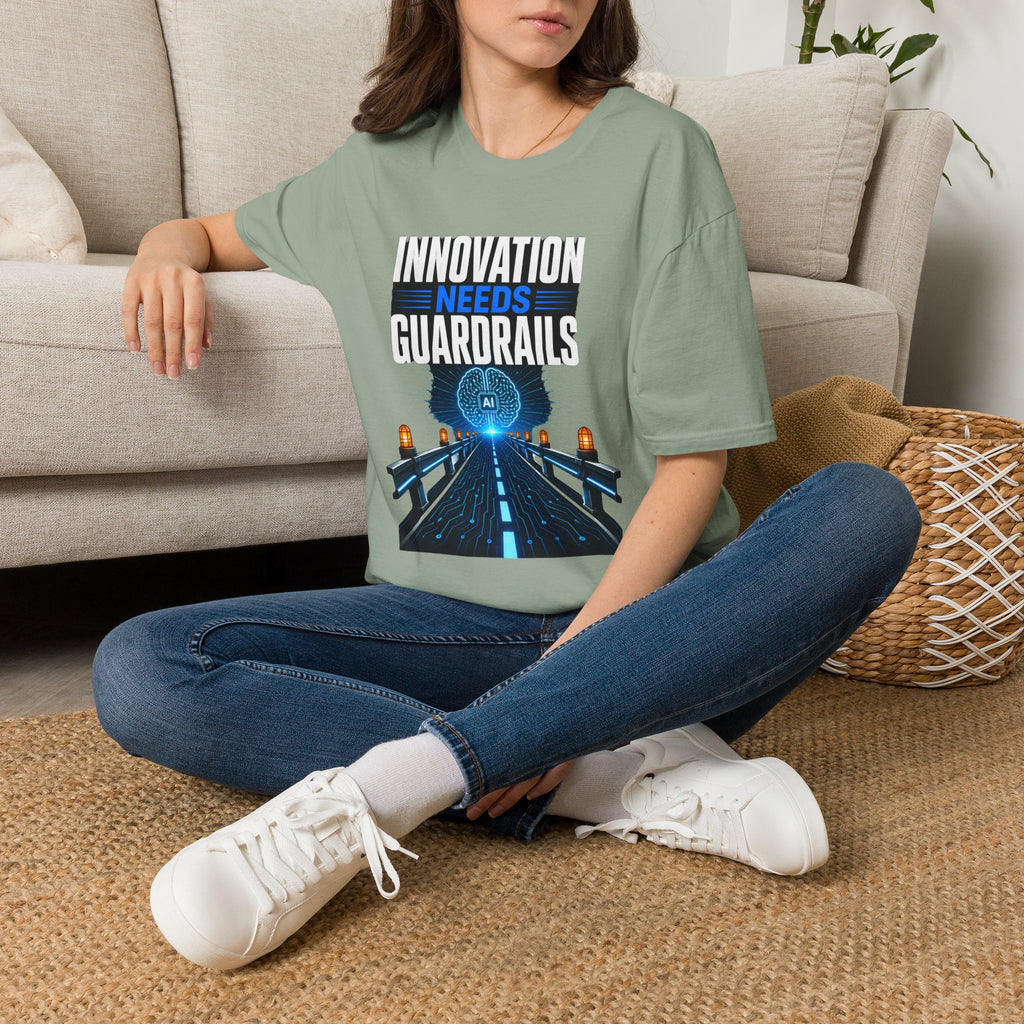 Innovation Needs Guardrails T-Shirt — AI Ethics & Responsible Tech Tee