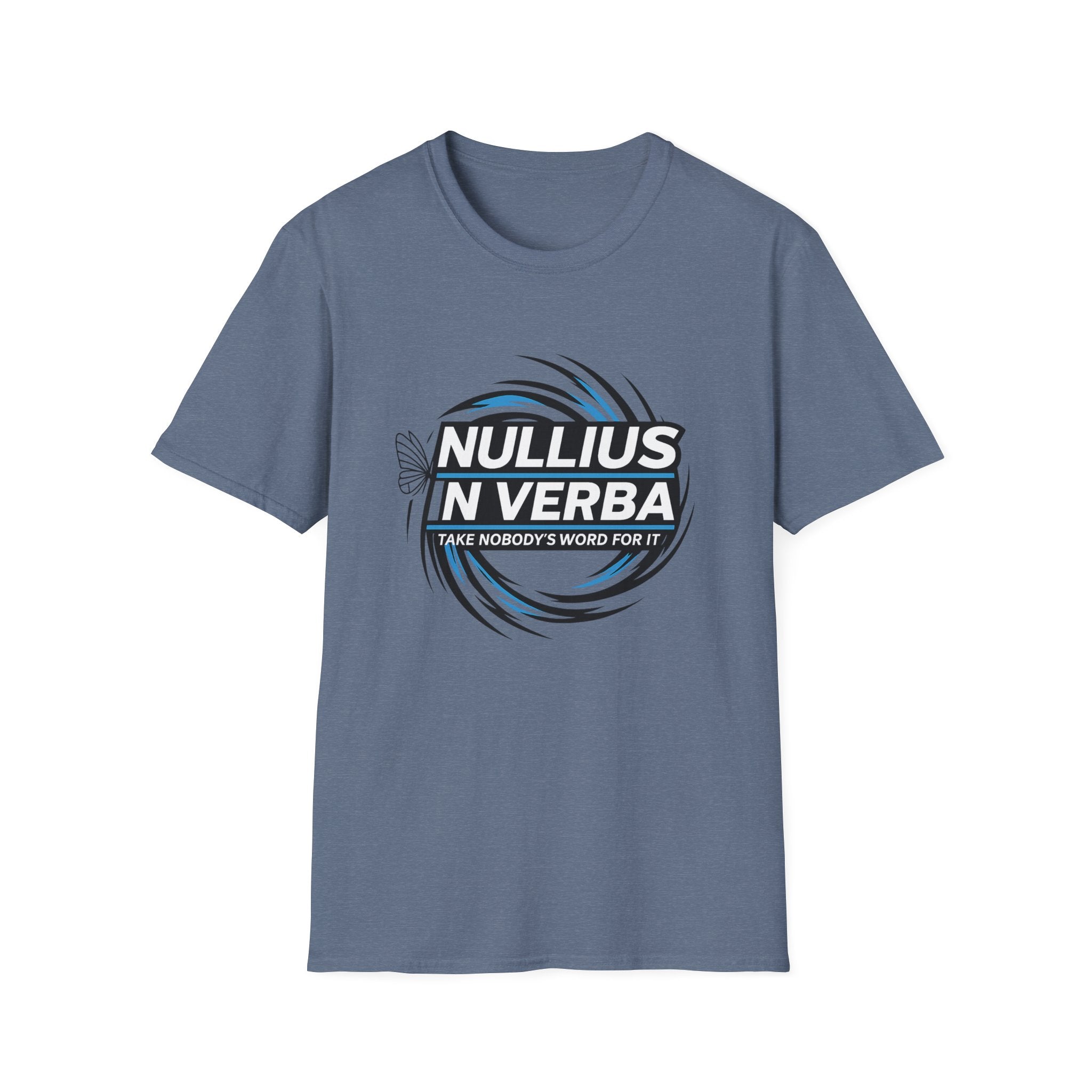 Nullius in Verba Unisex Softstyle T-Shirt