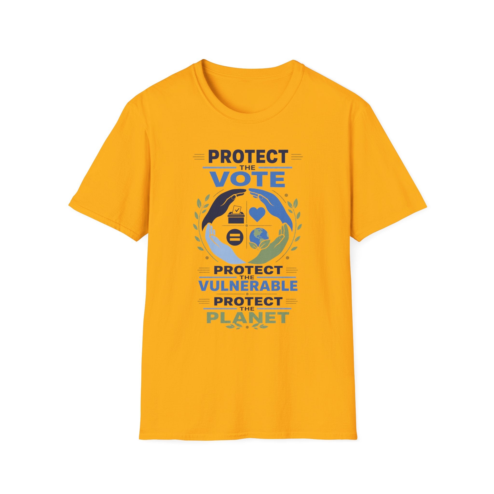 Protect the Vote T-Shirt — Voter Rights & Planet Protection Tee