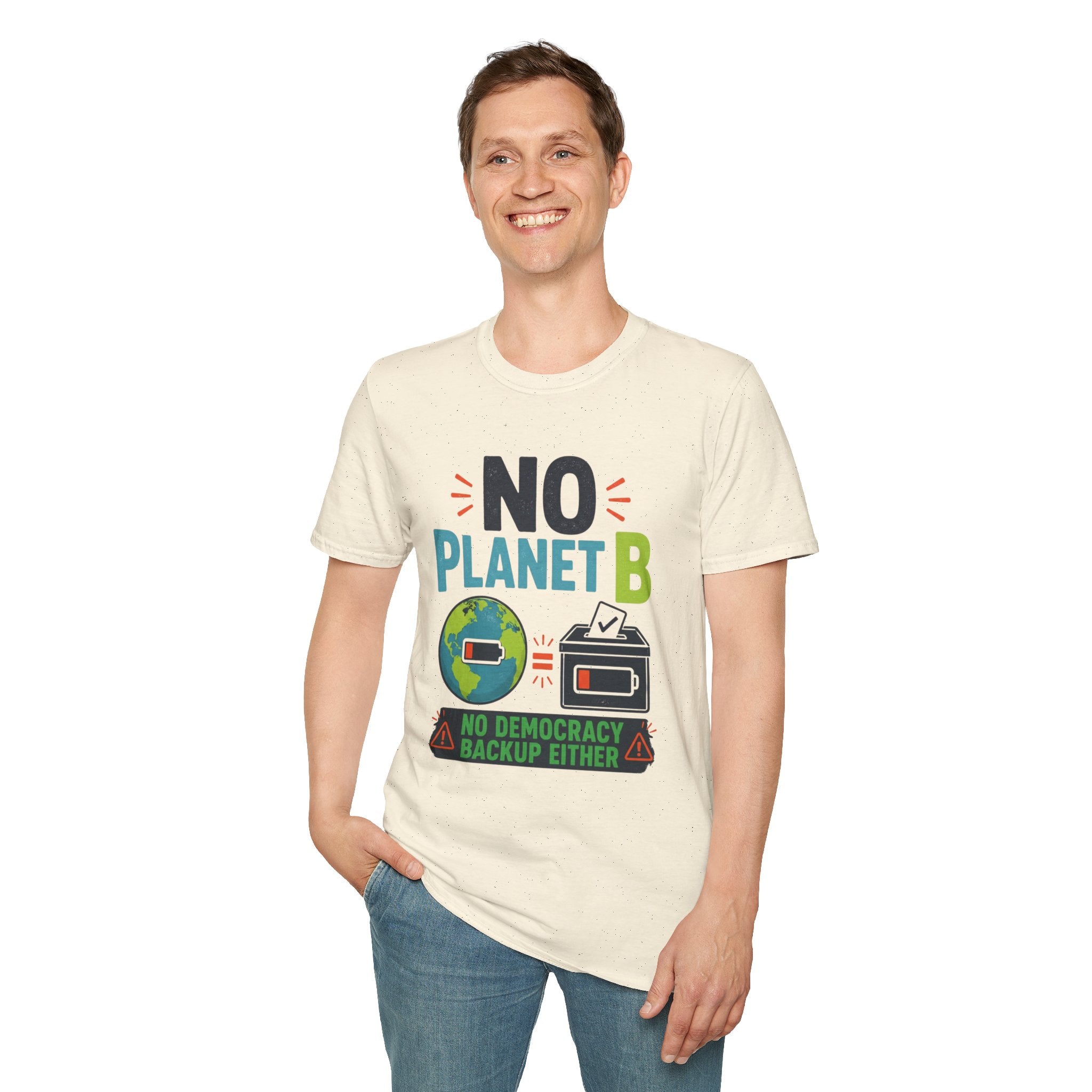 No Planet B T-Shirt — Eco Activist Climate Change Tee