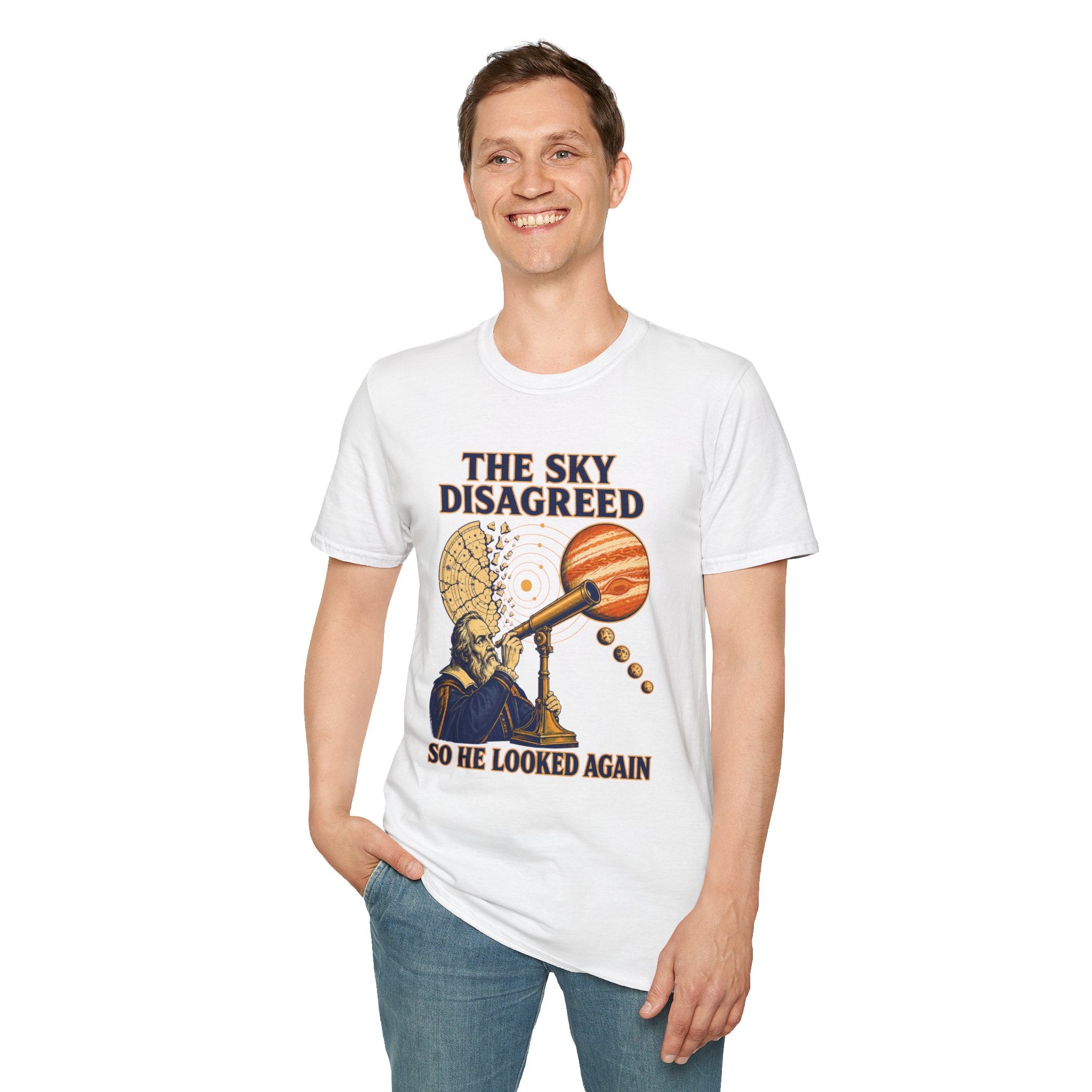 “The Sky Disagreed” Telescope Astronomer Graphic Tee