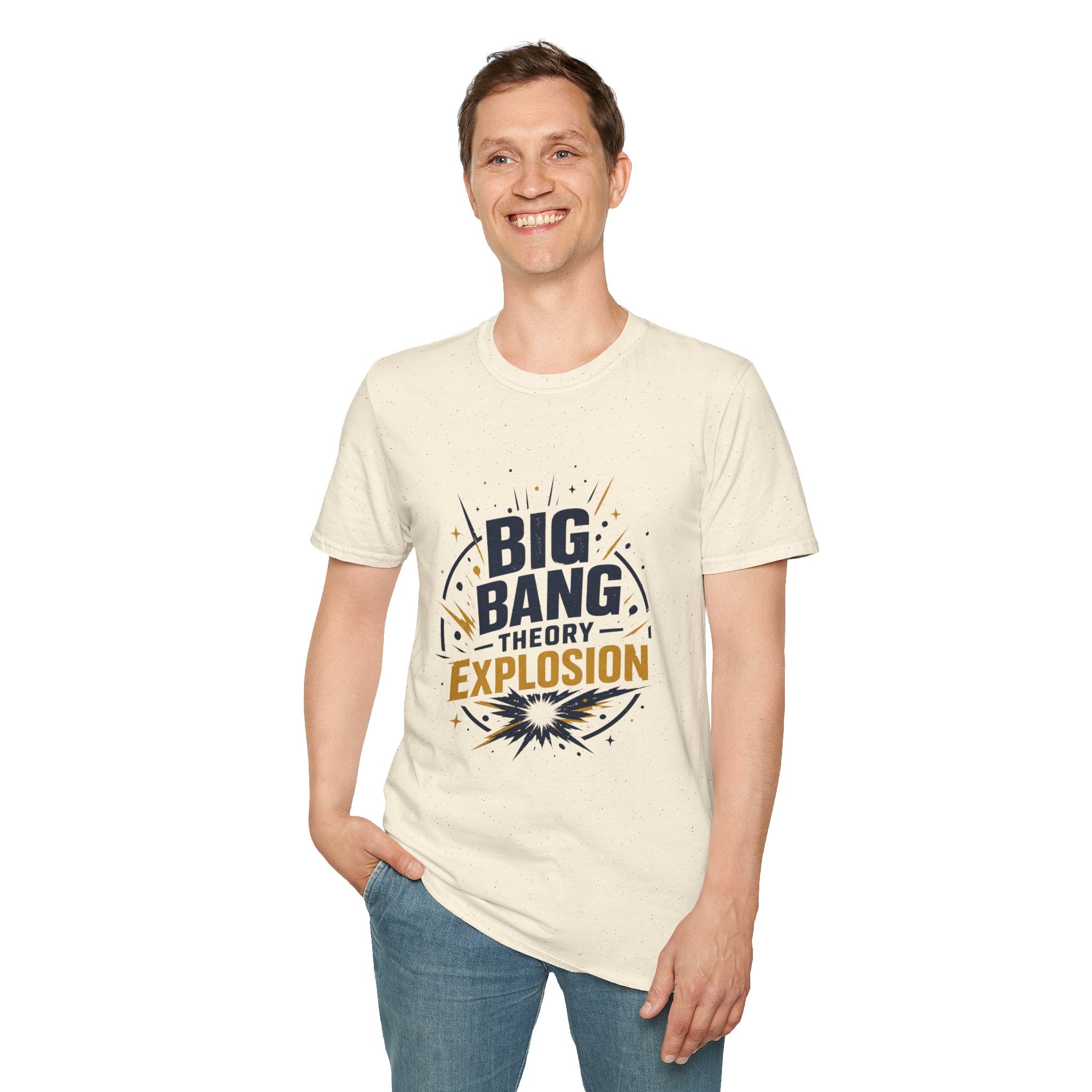 Big Bang Theory Explosion T-Shirt — Science Nerd Graphic Tee