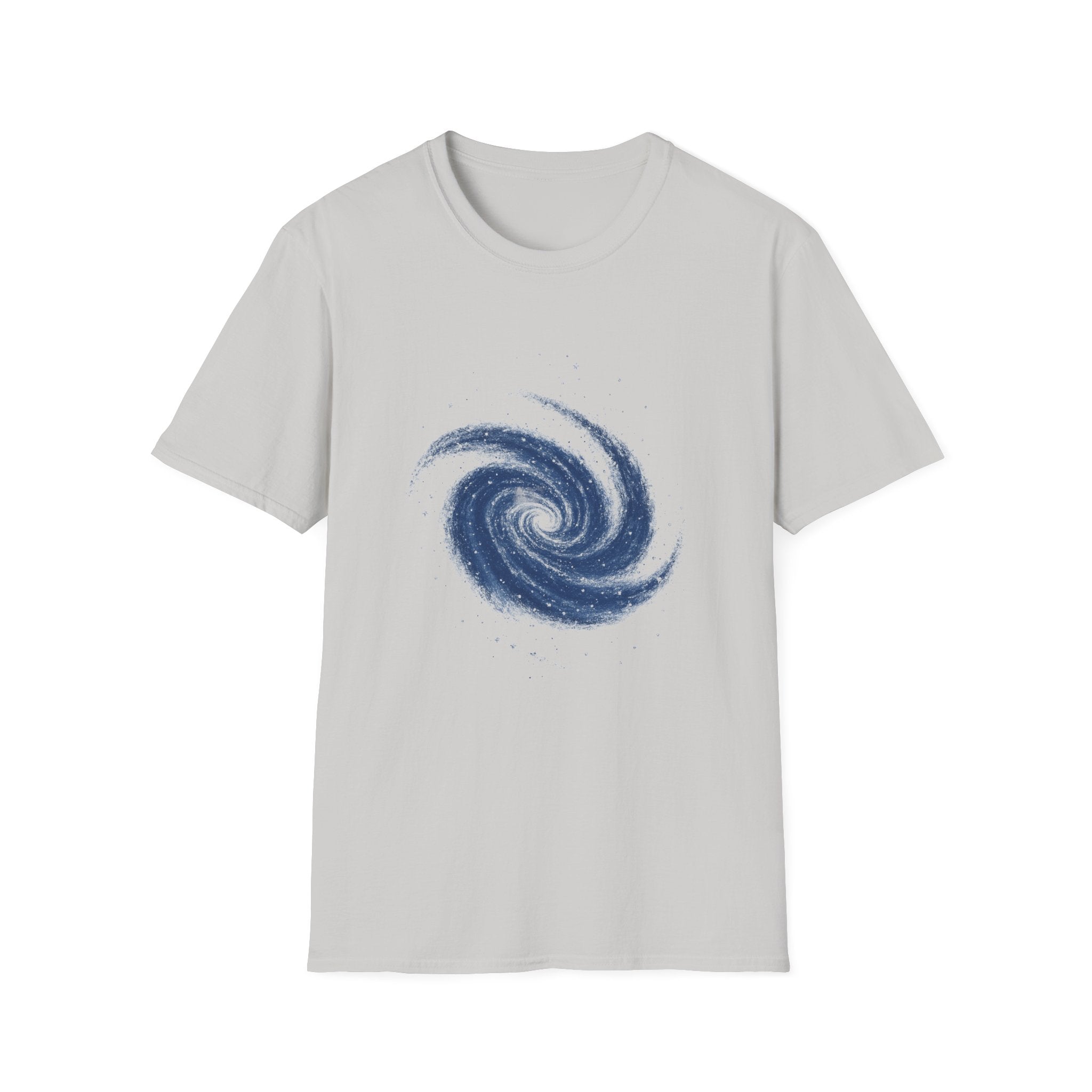 Spiral Galaxy image Unisex Softstyle T-Shirt