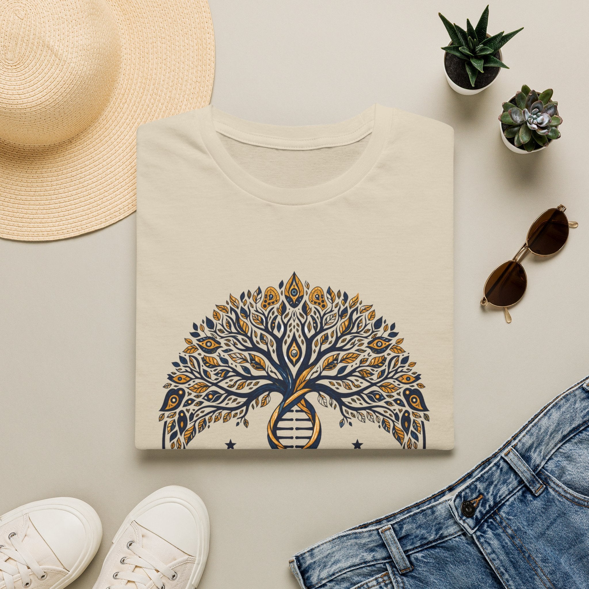 DNA Truth Tree T-Shirt — Genetic Roots Graphic Tee
