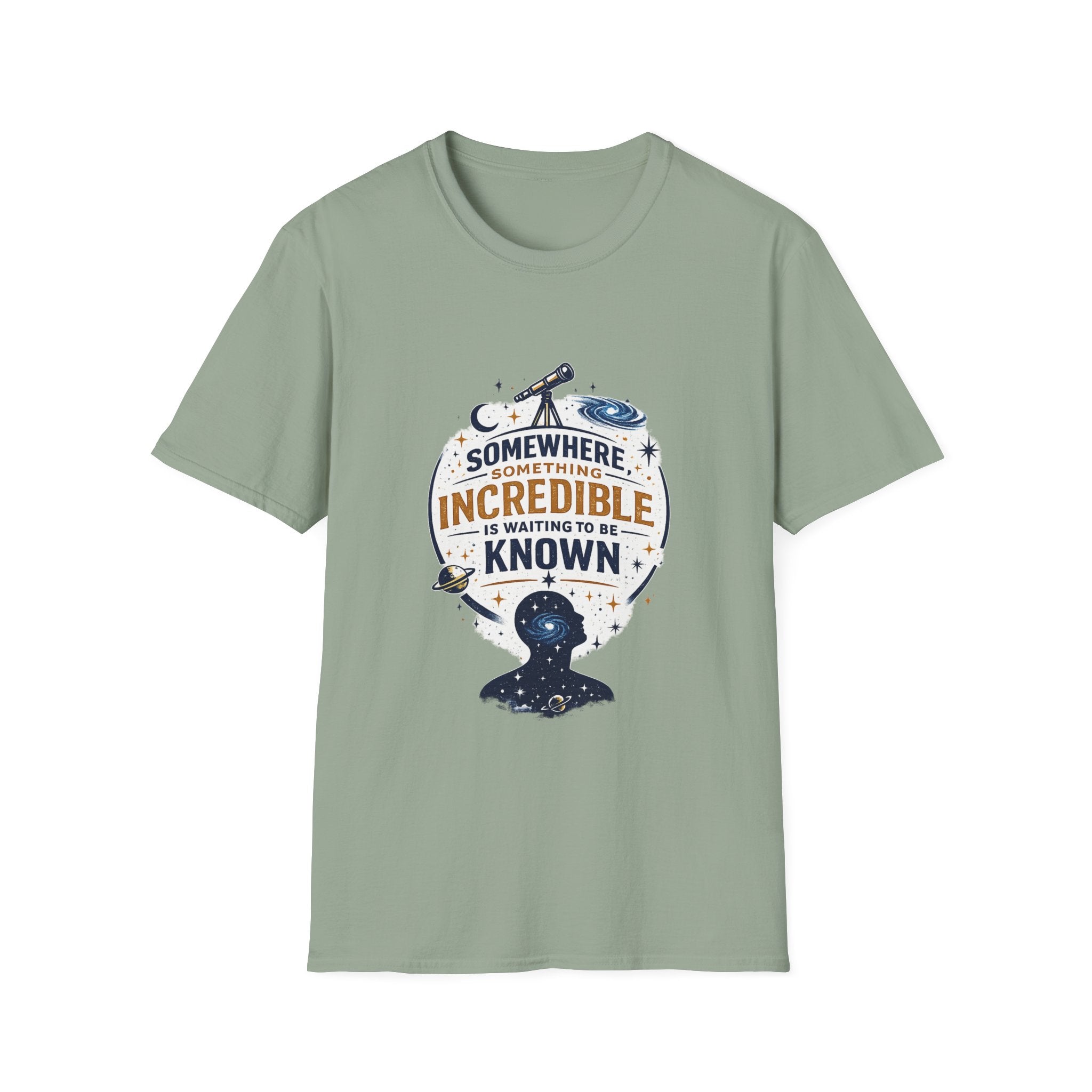 Something Incredible Waiting Unisex Softstyle T-Shirt
