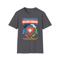 Human Rights Include Humans T-Shirt — Healthcare Worker Solidarity Tee