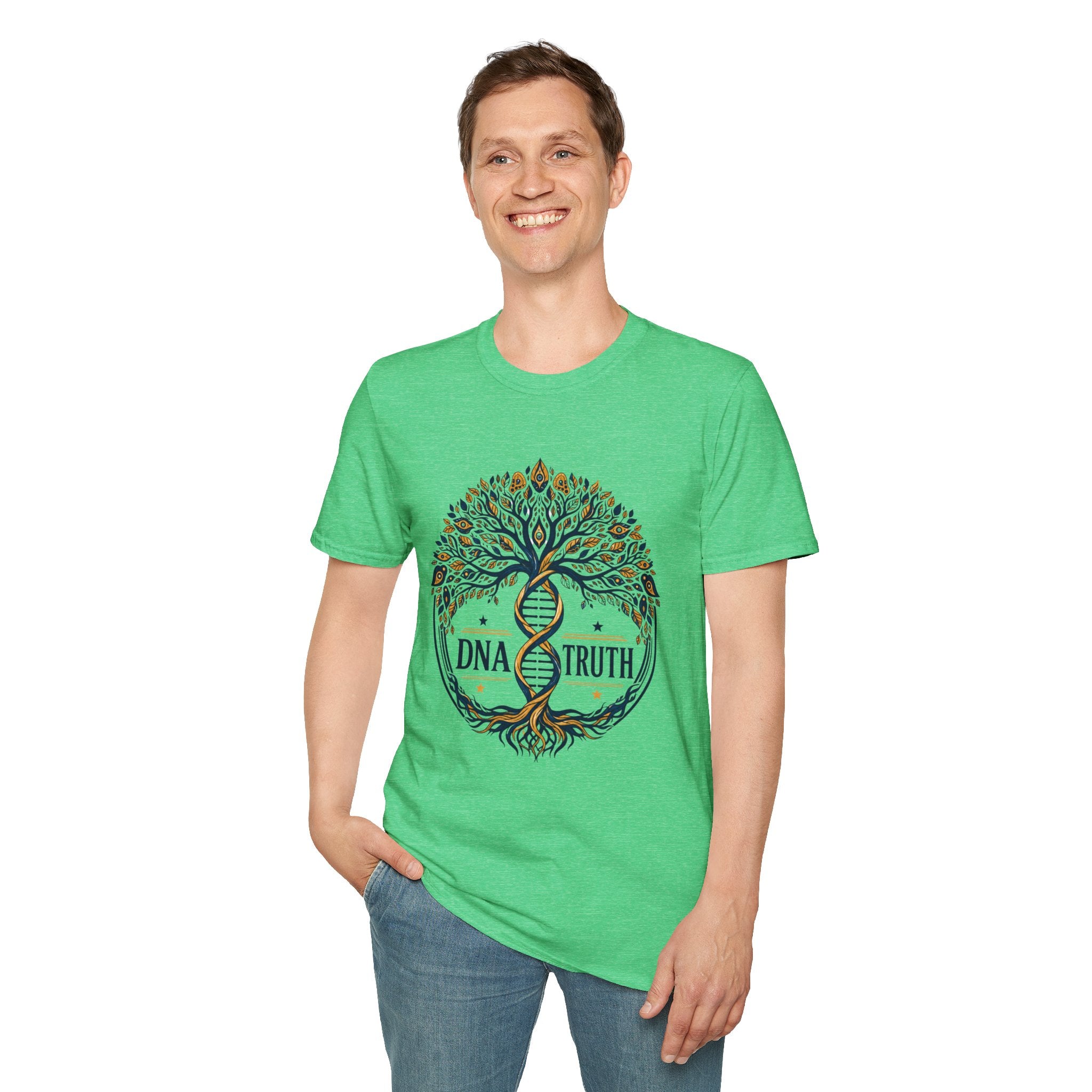 DNA Truth Tree T-Shirt — Genetic Roots Graphic Tee
