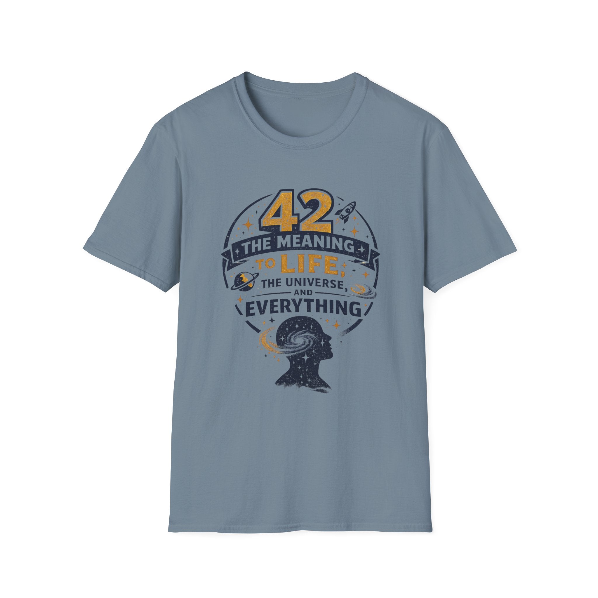 42 The Meaning of Everything Unisex Softstyle T-Shirt