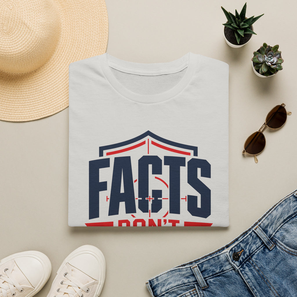 Facts Don’t Flinch T-Shirt — Bold Patriotic Statement Tee