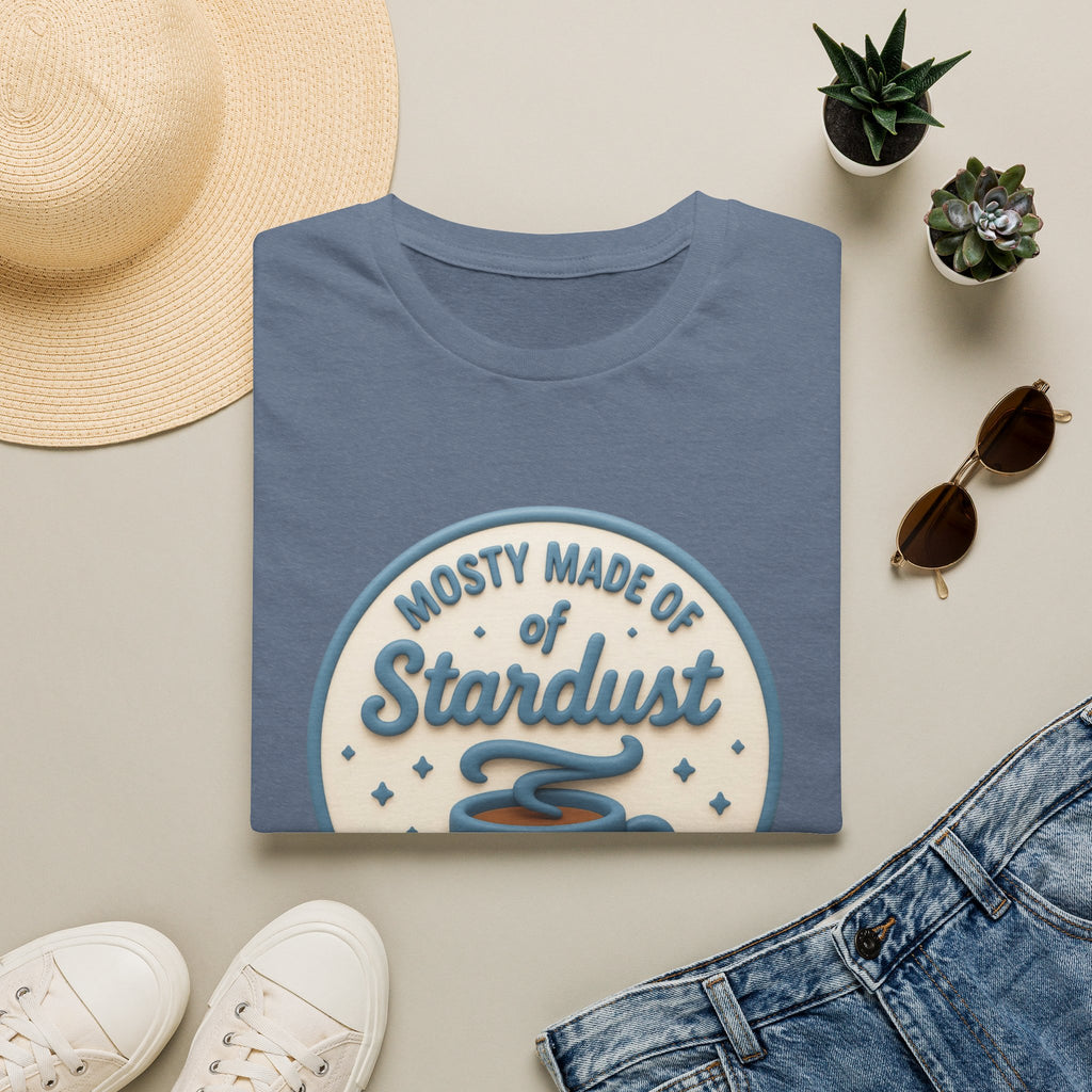 Stardust & Coffee T-Shirt – "Mostly Made of Stardust" Retro Graphic Tee