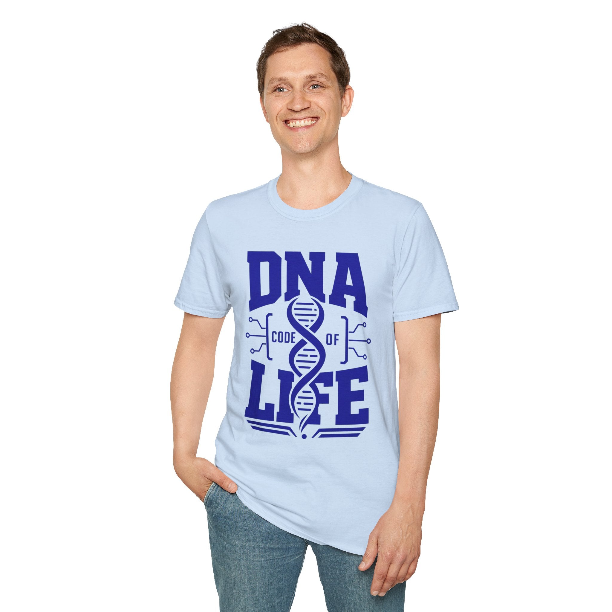 DNA Code of Life T-Shirt — Genetics Science Graphic Tee