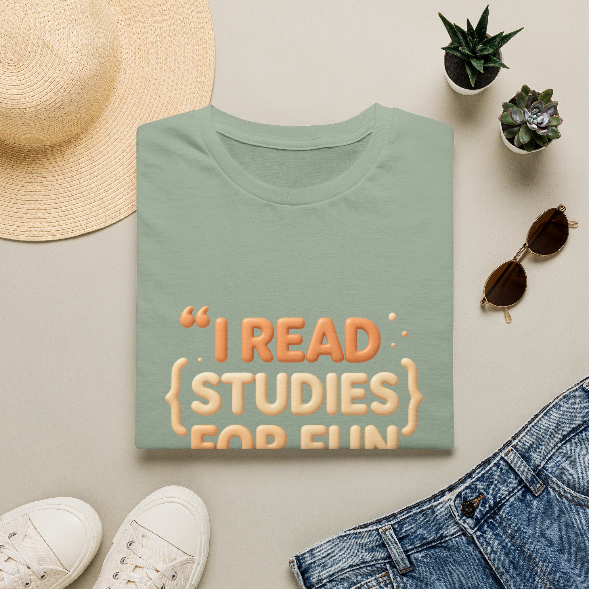 Study Humor T-Shirt — "I Read Studies for Fun" Graphic Tee