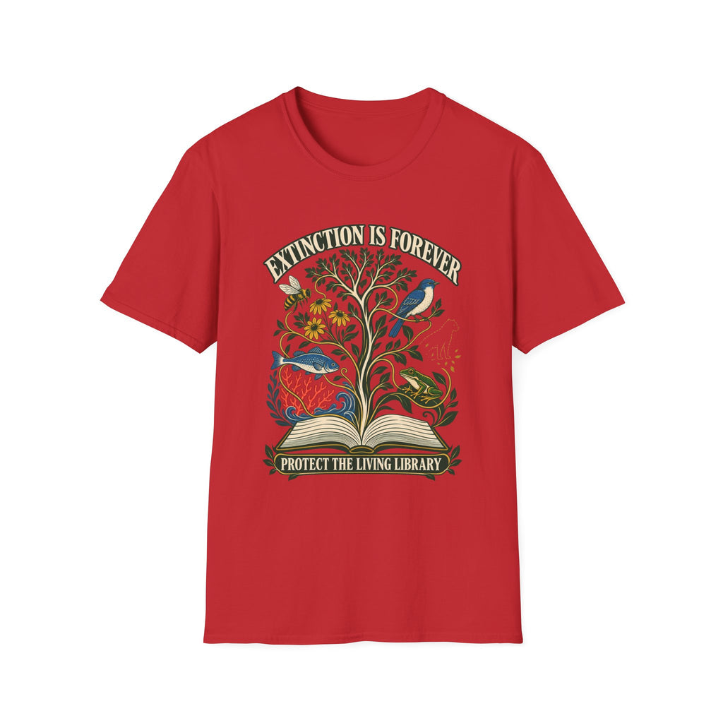 "Extinction Is Forever" Nature Conservation Graphic Tee