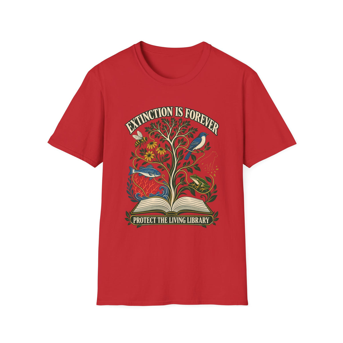 "Extinction Is Forever" Nature Conservation Graphic Tee