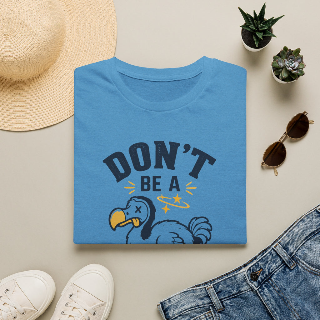 Don’t Be a Dodo T-Shirt — Funny Vintage Dodo Bird Graphic Tee