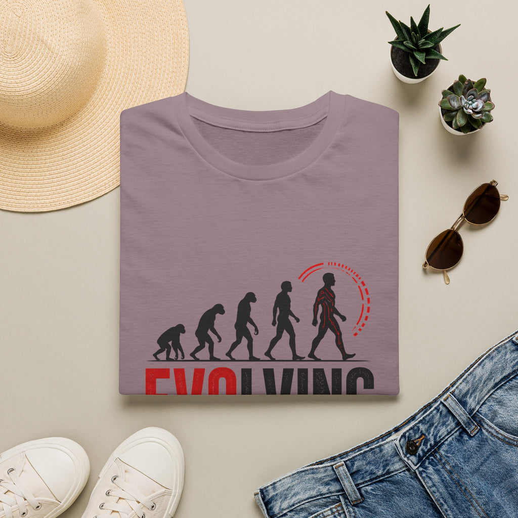 Evolving Please Wait T-Shirt — Evolution Graphic Tee
