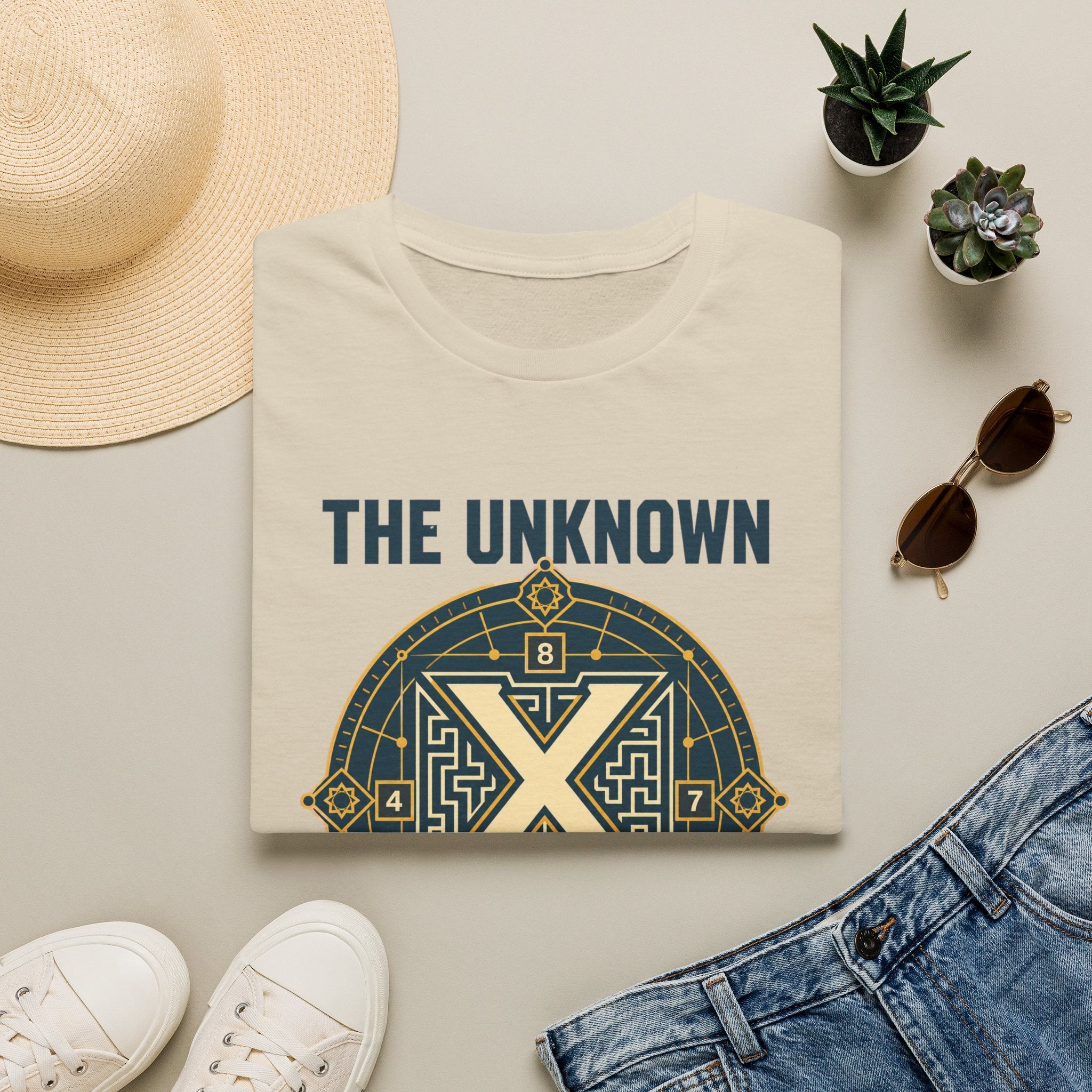 Mystery Puzzle T-Shirt — "The Unknown Is Solvable" Graphic Tee