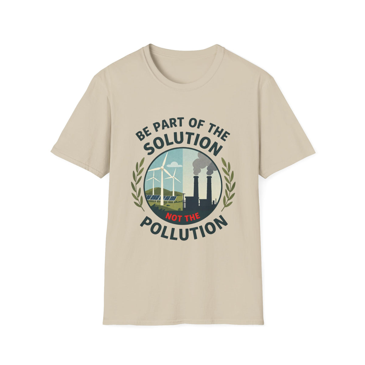 Be Part of the Solution T-Shirt — Eco-Friendly Climate Action Tee