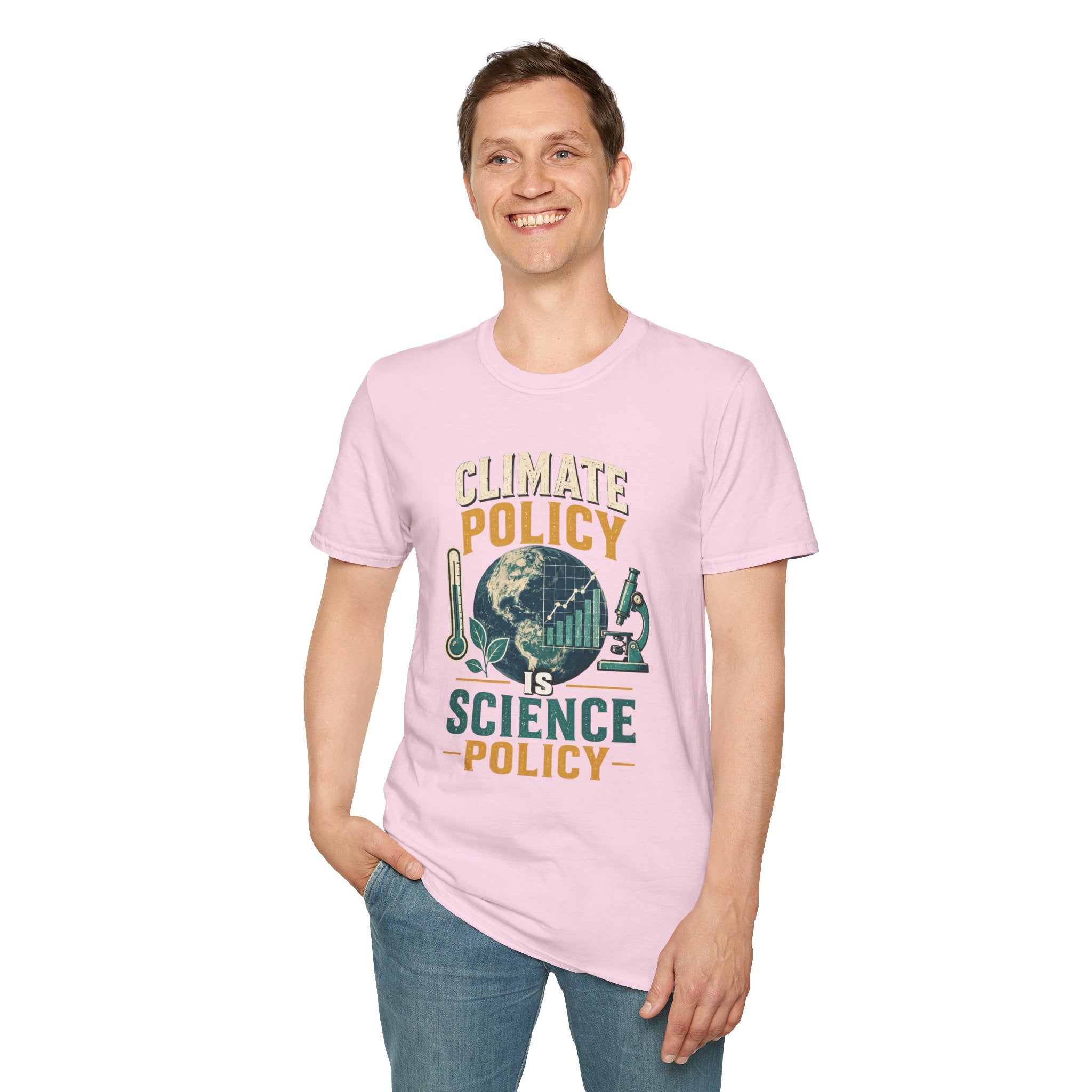 Climate Policy Tee — "Climate Policy Is Science Policy" Graphic T-Shirt