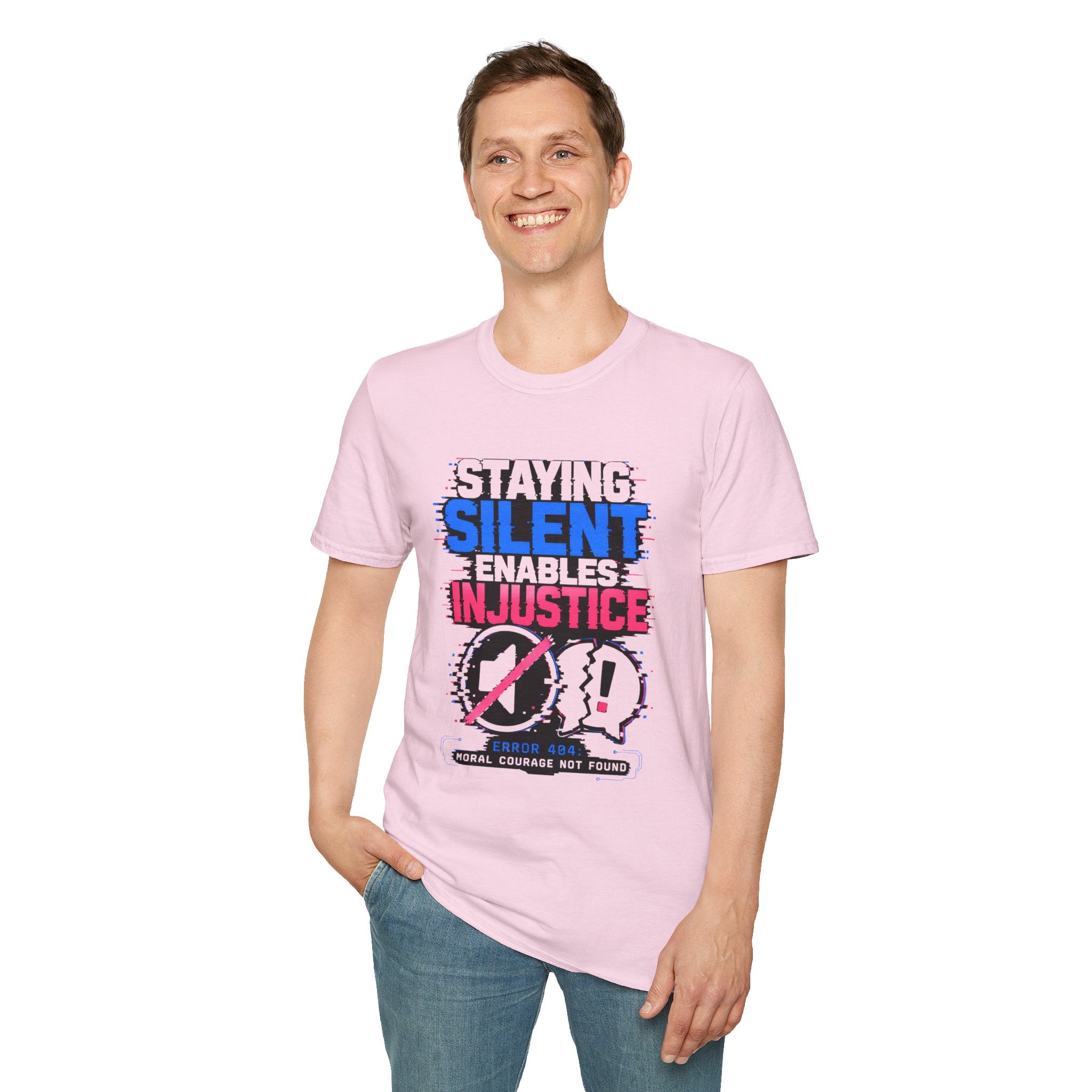 Staying Silent Enables Injustice T-Shirt — Activist Message Tee