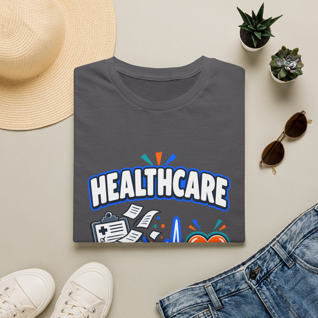 Healthcare T-Shirt — Funny "Less Paperwork, More Patients" Medical Appreciation Tee