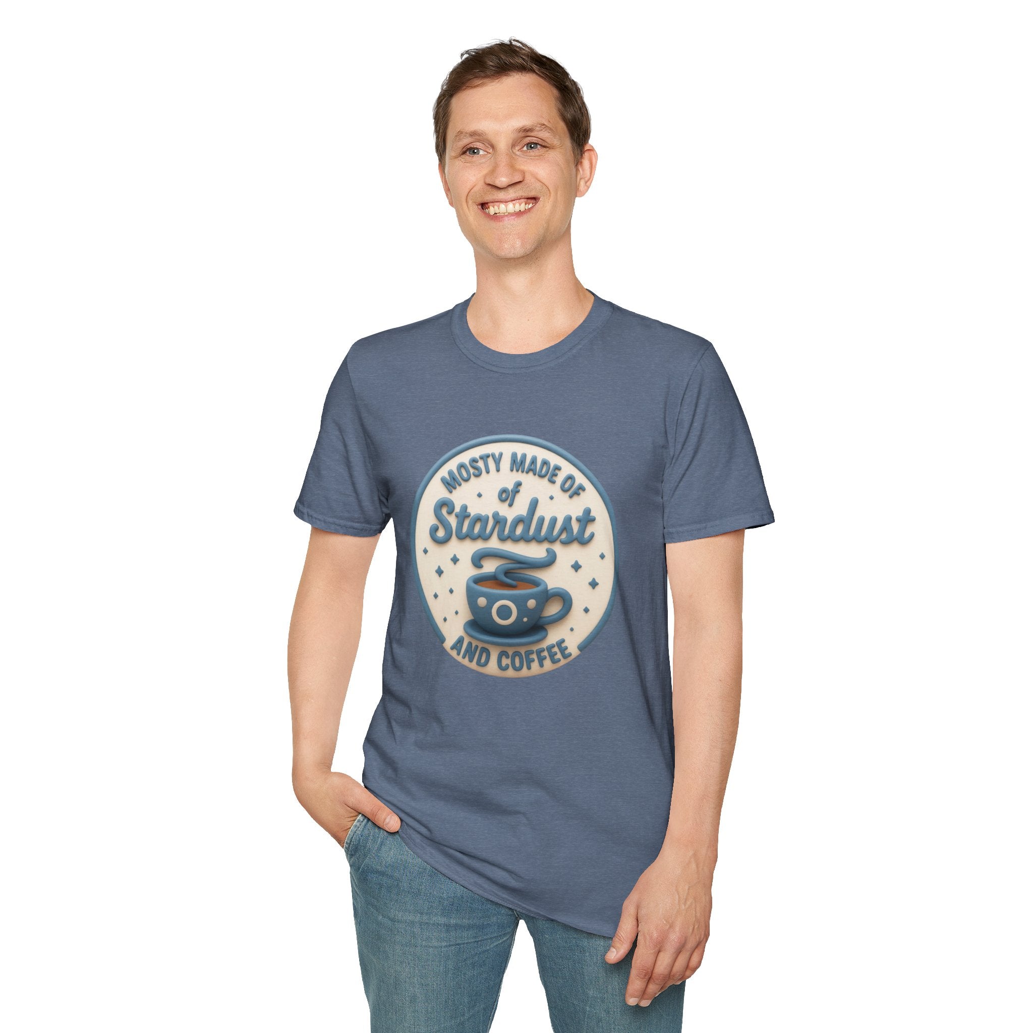 Stardust & Coffee T-Shirt – "Mostly Made of Stardust" Retro Graphic Tee