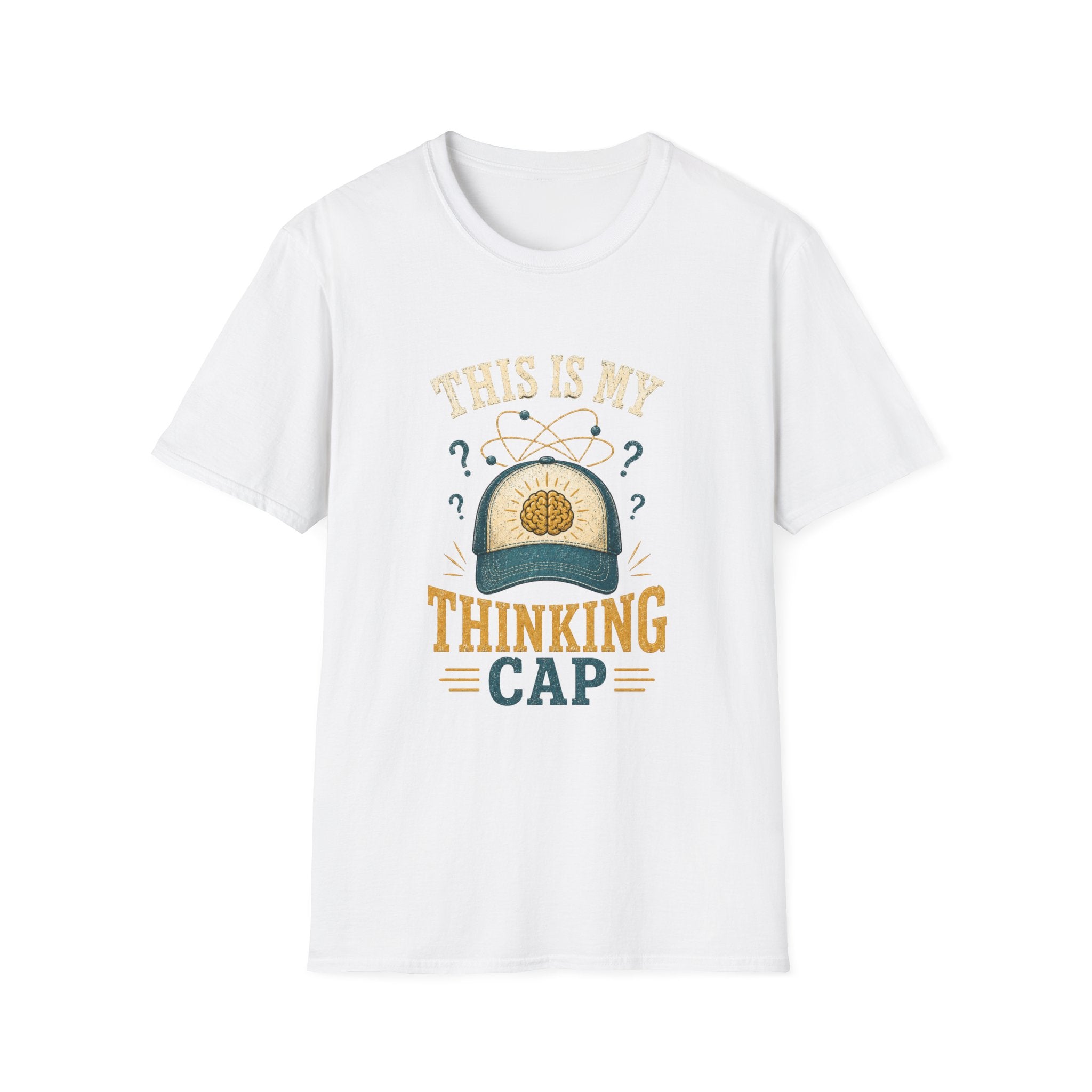 Thinking Cap T-Shirt — “This Is My Thinking Cap” Graphic Tee