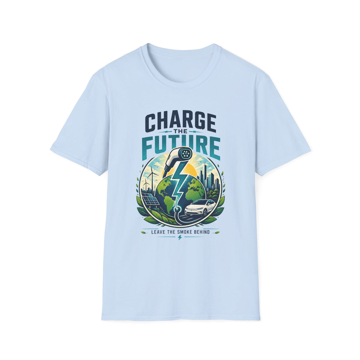 Charge the Future T-Shirt — Electric Vehicle EV Charging Graphic Tee