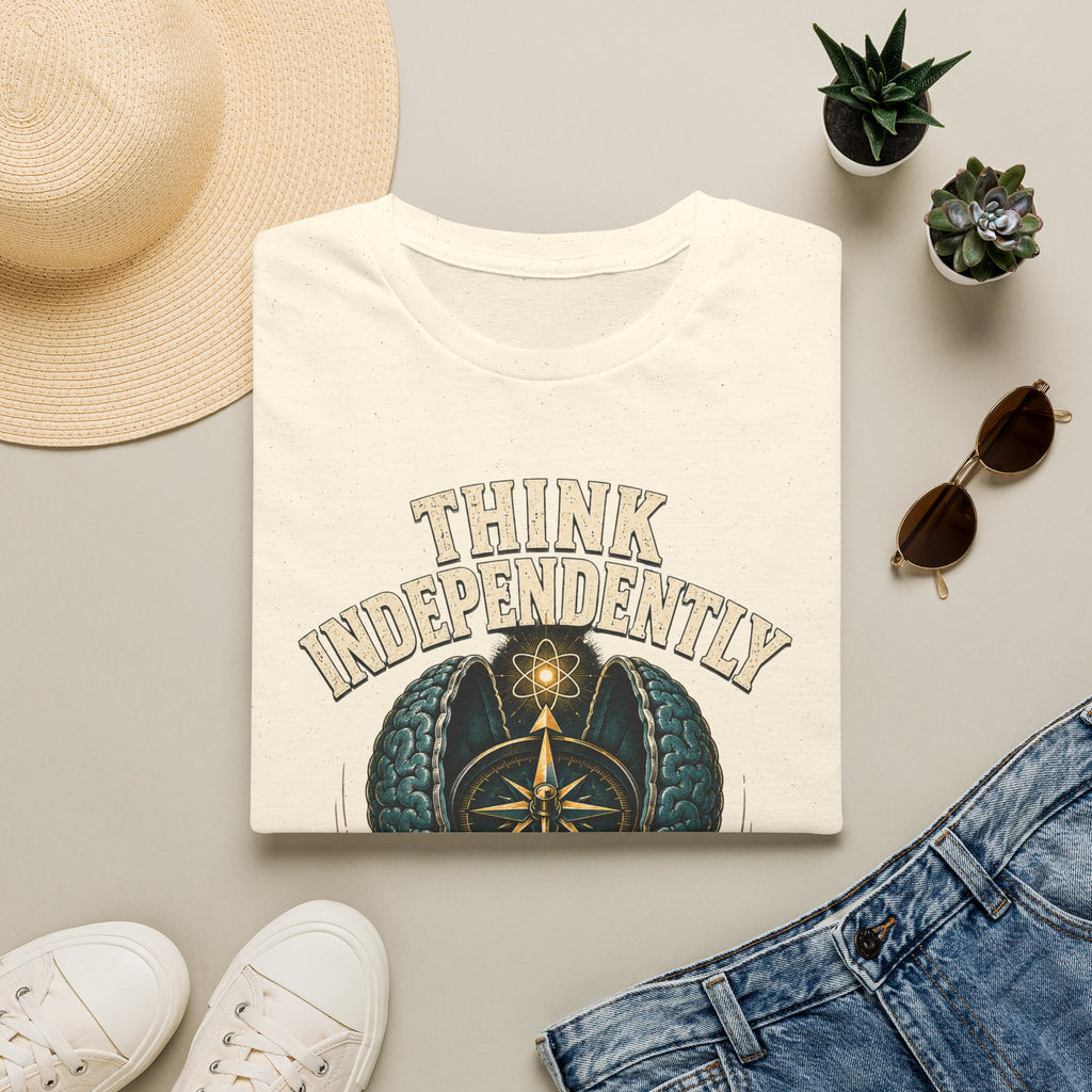 Think Independently T-Shirt — 'Verify Relentlessly' Graphic Tee