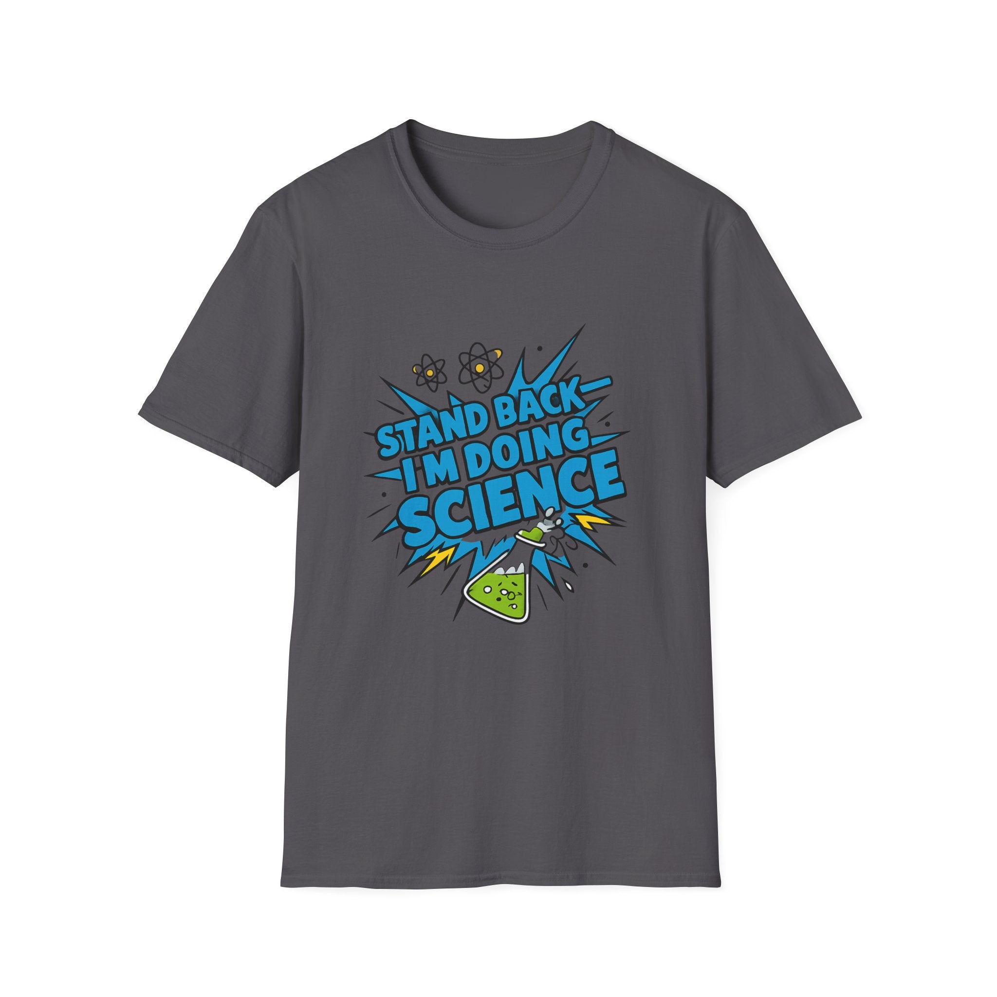 Stand Back I'm Doing Science Unisex Softstyle T-Shirt