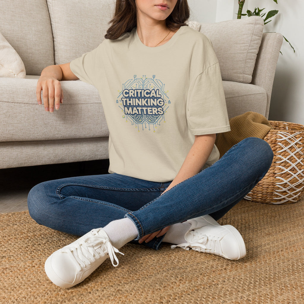 Critical Thinking Matters T-Shirt — STEM Circuit Design Tee