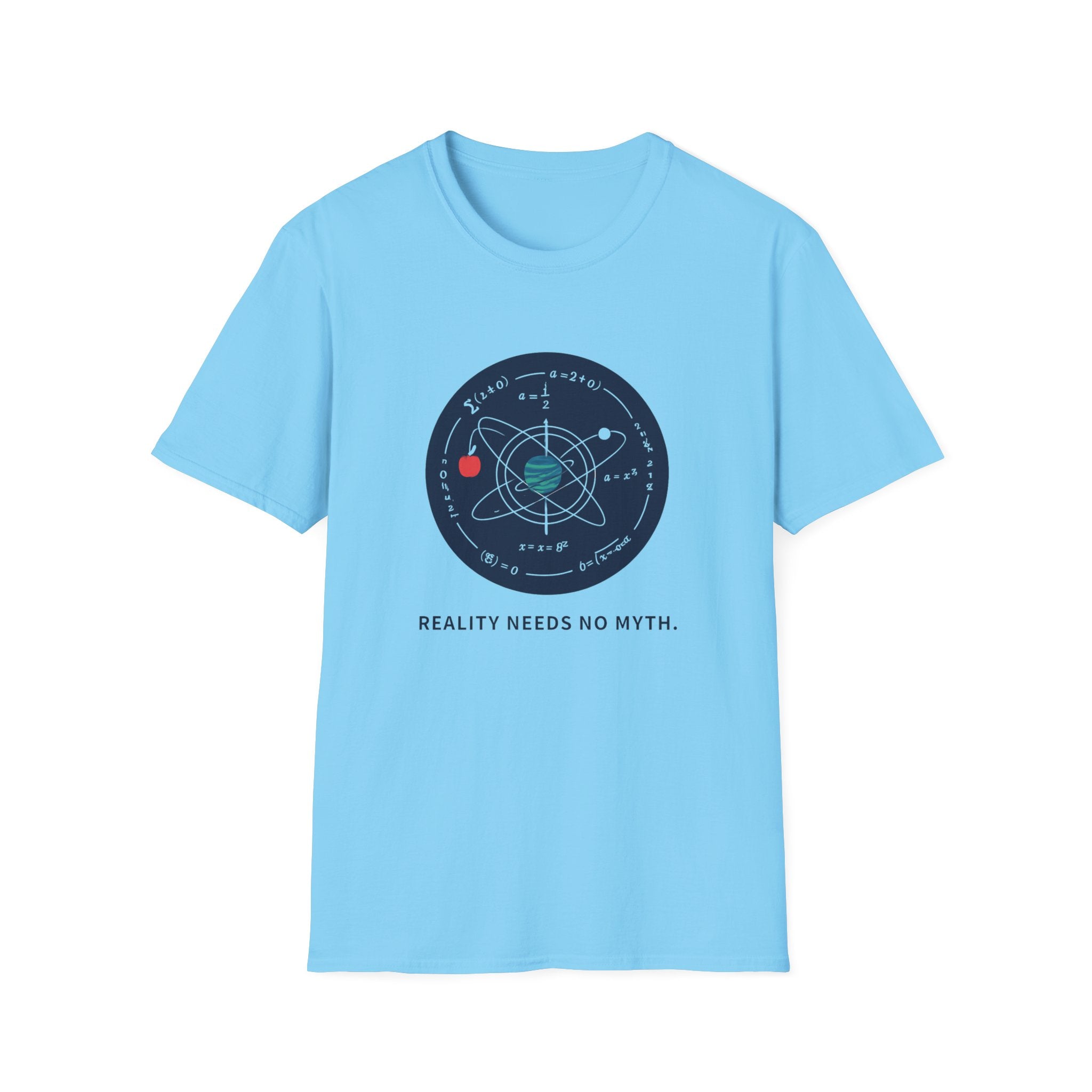 Reality Needs No Myth Unisex Softstyle T-Shirt