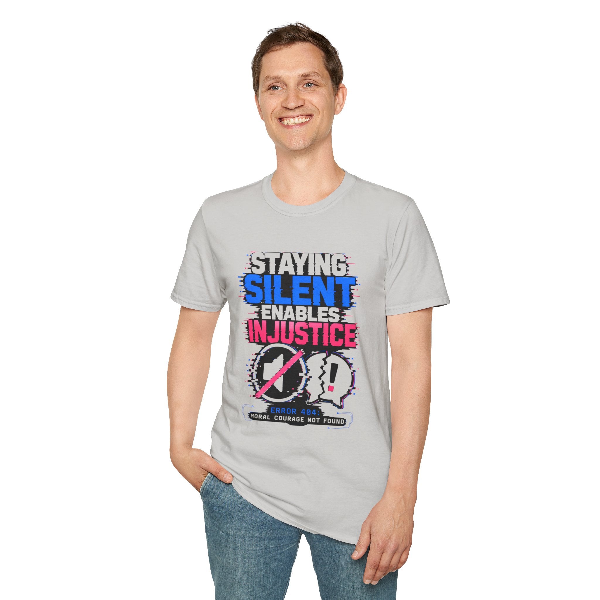 Staying Silent Enables Injustice T-Shirt — Activist Message Tee