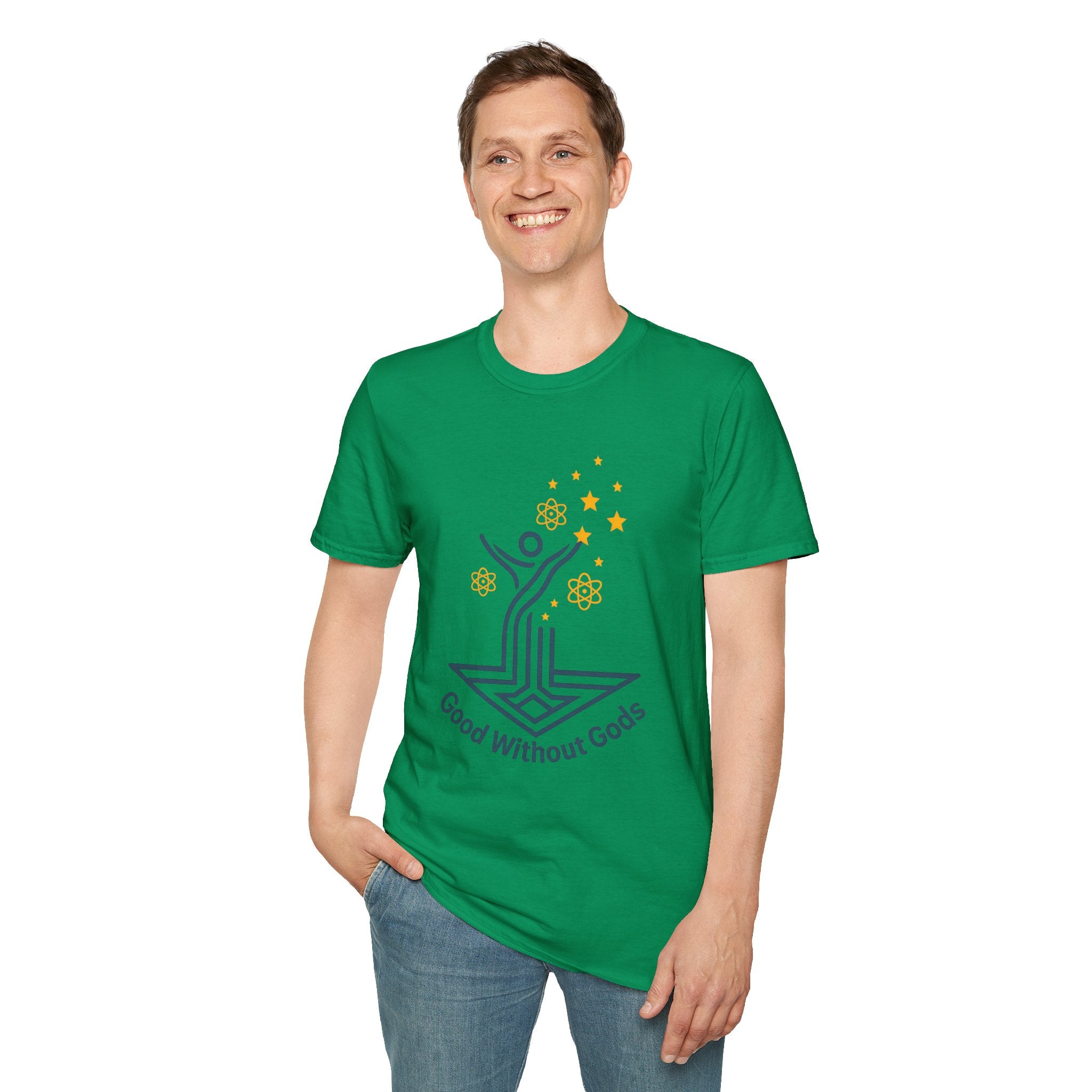 Good Without Gods T-Shirt — Humanist Atheist Inspirational Tee