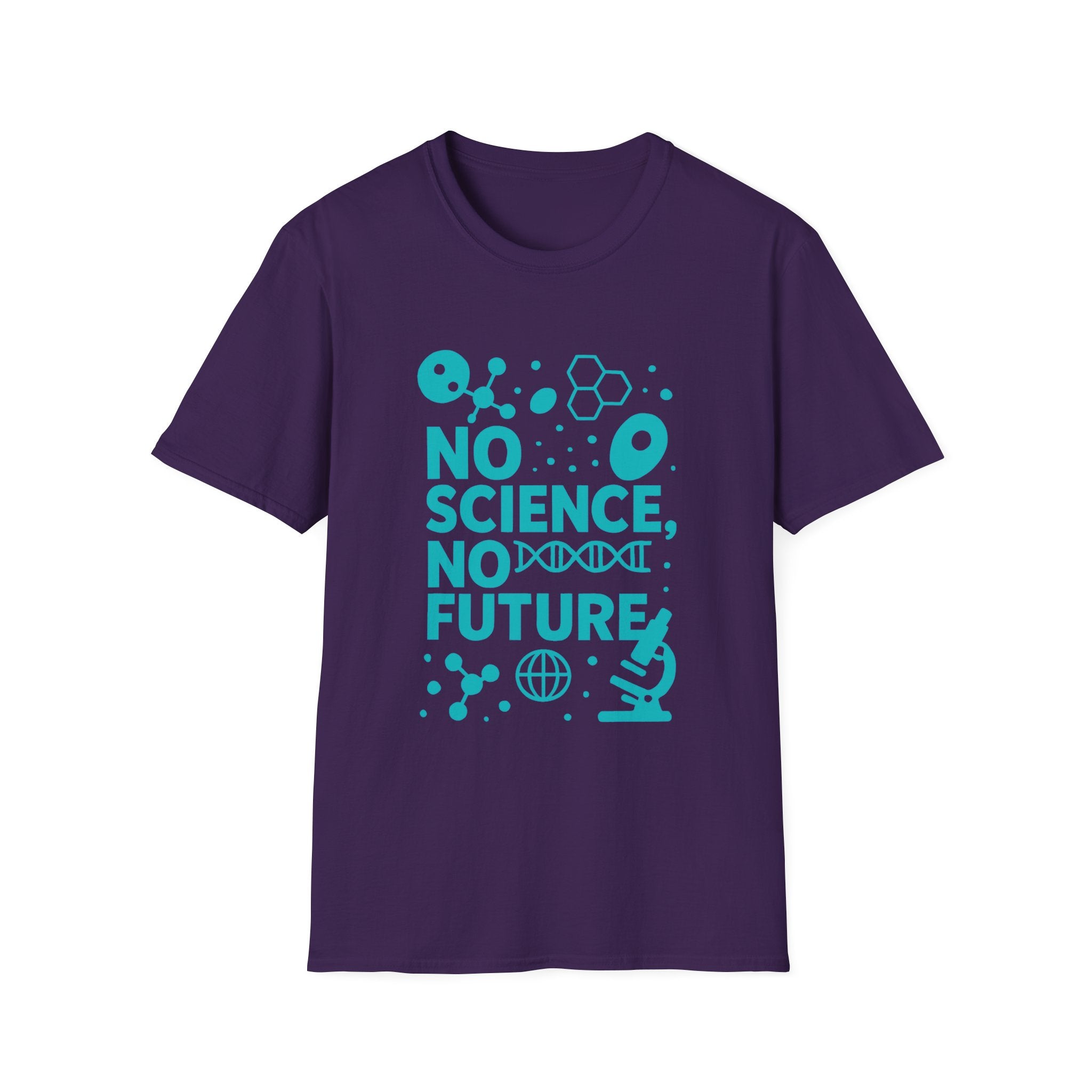 No Science No Future Unisex Softstyle T-Shirt