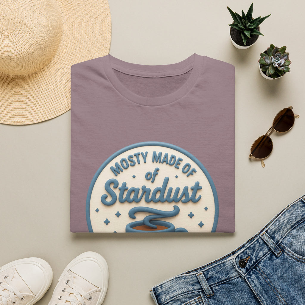 Stardust & Coffee T-Shirt – "Mostly Made of Stardust" Retro Graphic Tee