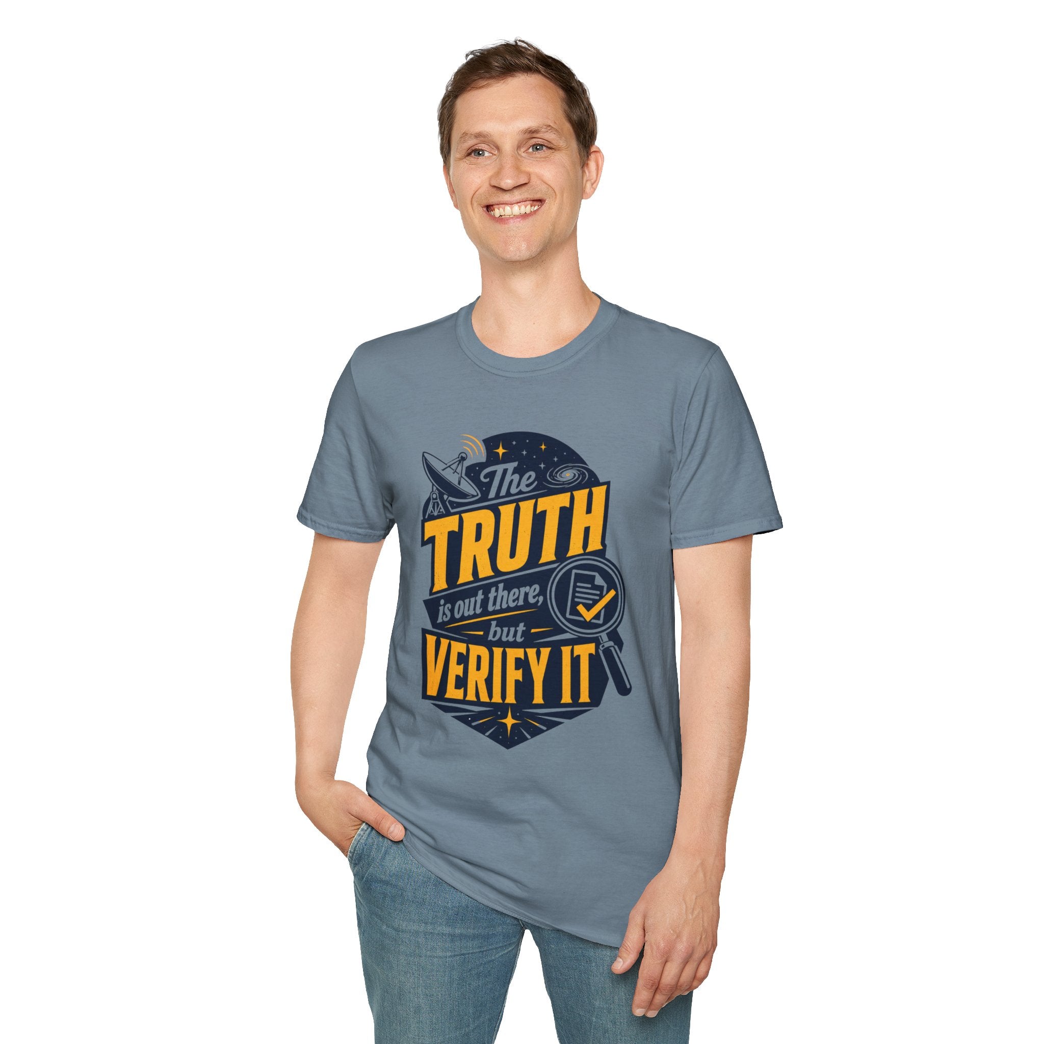 Truth Is Out There T-Shirt — UFO Conspiracy Graphic Tee