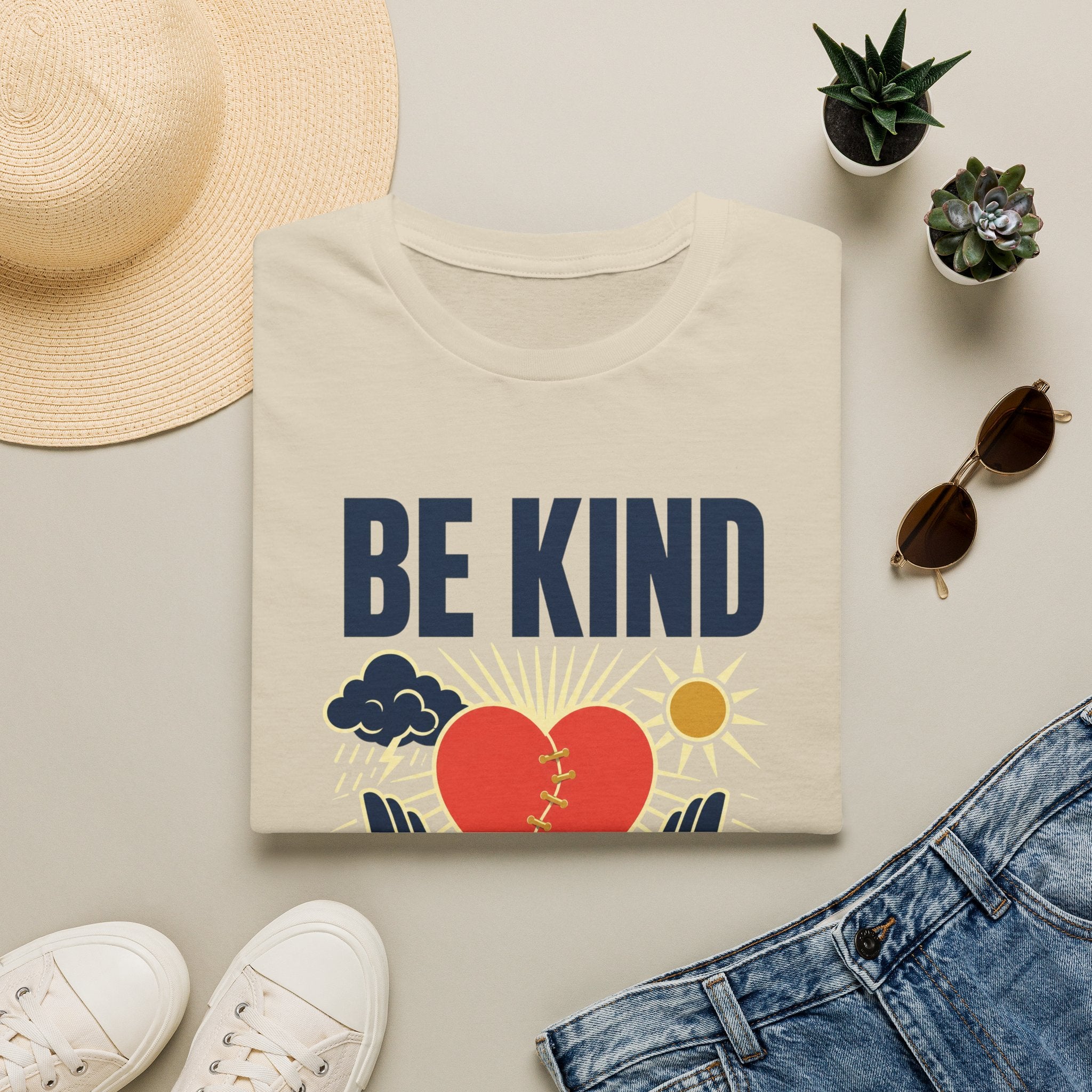 Be Kind T-Shirt — 'Everyone Is Fighting Something' Inspirational Tee